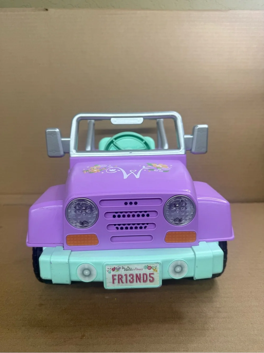 Great!! American Girl Willie Wishers Jeep
